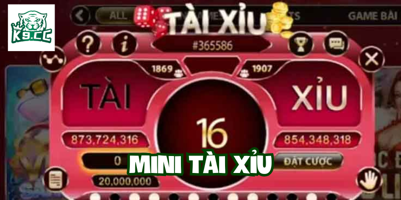 Mini Tài Xỉu - Hướng Dẫn Từ A - Z Cho Hội Viên Mới Tại K9CC Mini Tài Xỉu là gì?